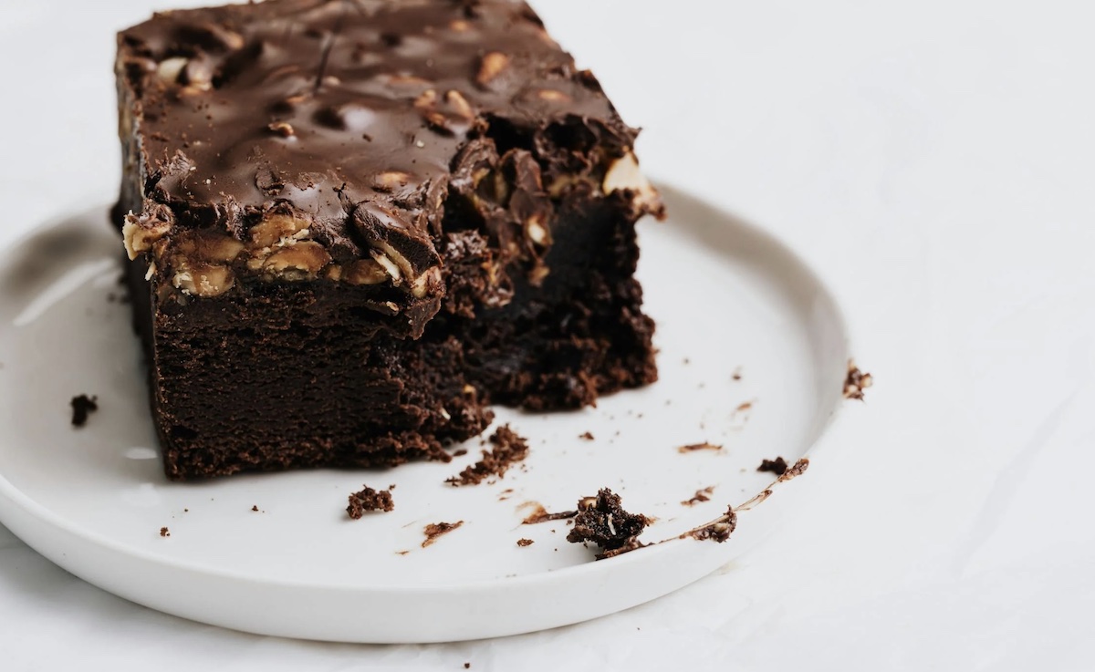 Bite taken out of Brownie. Image: Pexels - Karolina Grabowska