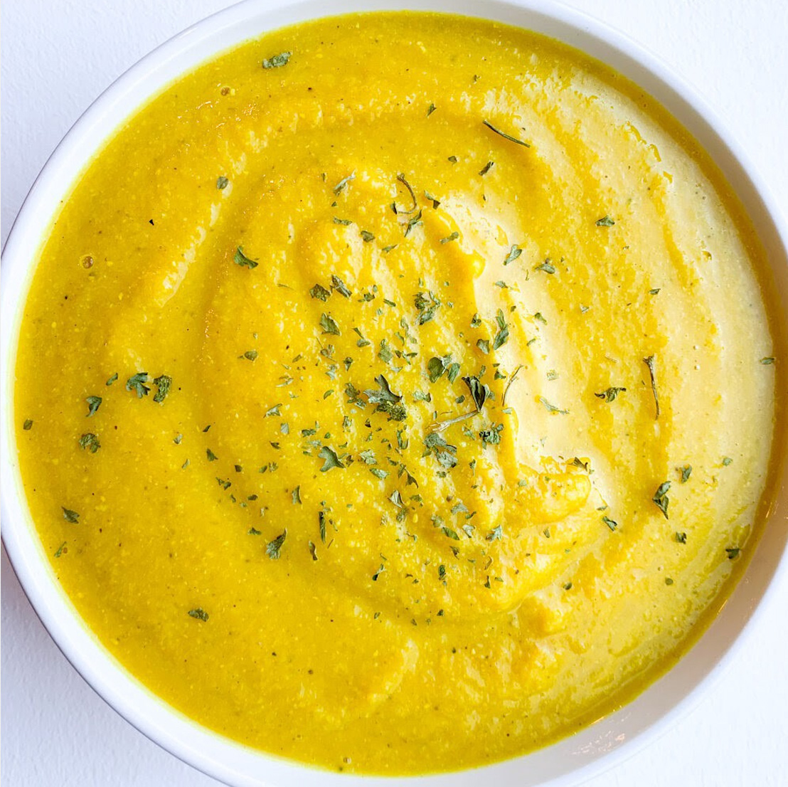 Creamy Cauliflower and Lentil Soup