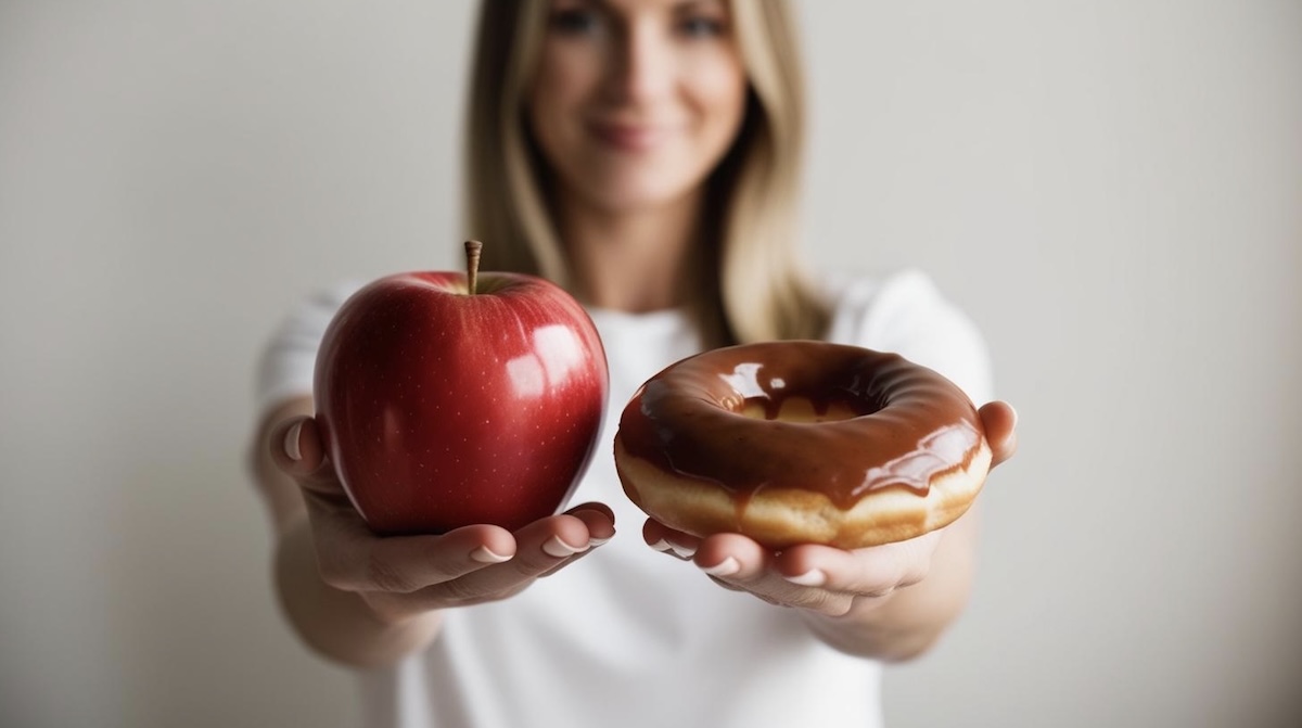 Diet Culture Intuitive Eating. Image: Canva AI