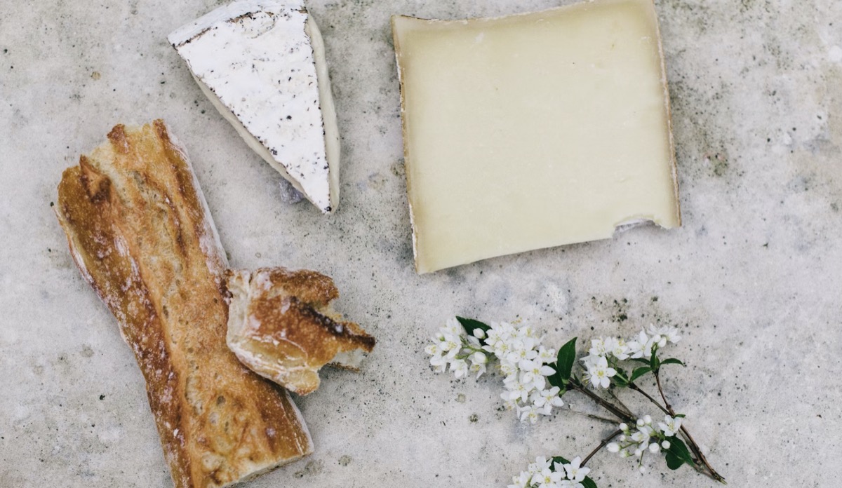 baguettes and cheese